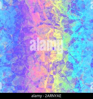Holographische Tinte nahtlose Muster in Rainbow entlüften Stockfoto