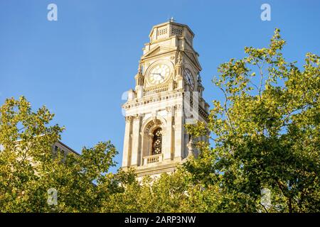 Historisches Rathaus von Portsmouth, Großbritannien Stockfoto