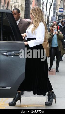 New YORK, New York - 28. Januar: Blake Lively sah am 28. Januar 2020 den Ausstieg aus Paramount Pictures The Rhythm Section Talk in New York City. Kredit: RW/MediaPunch Stockfoto