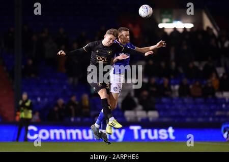 Oldham, Großbritannien. Januar 2020. Oldham, ENGLAND - 28. JANUAR Tom Hamer von Oldham Athletic während des Sky Bet League 2 Spiels zwischen Oldham Athletic und Mansfield Town im Boundary Park, Oldham am Dienstag, 28. Januar 2020. (Gutschrift: Eddie Garvey   MI News) Gutschrift: MI News & Sport /Alamy Live News Stockfoto