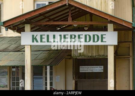 Haputale, Sri Lanka - 23. november 2019: Kelliebedde, Teefabrik in der Teeplantage bei Haputale. Sri Lanka. Stockfoto