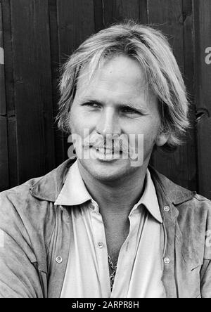 Frank Zander, deutscher Schlager- und Popmusiker, Deutschland um 1980. Der deutsche schlager und Popsänger Frank Zander, Deutschland um 1980. Stockfoto