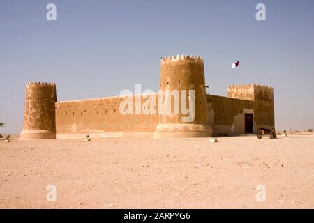 Ein Fort in der Wüste Stockfoto