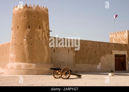 Ein Fort in der Wüste Stockfoto