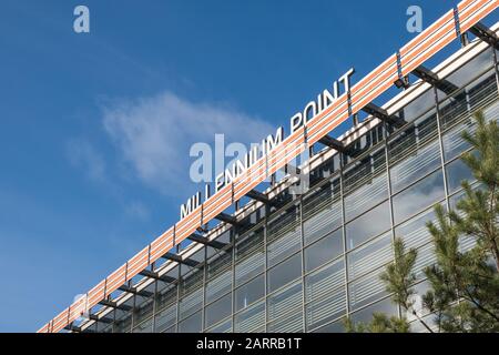 Millennium Point und Birmingham City University in Eastside, Birmingham, Großbritannien Stockfoto