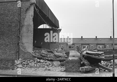 St. Lucaskerk in den Bosch ist zum Teil am 13. Januar 1968 zusammengebrochen Standort: Den Bosch Stichworten: Kirchen Stockfoto