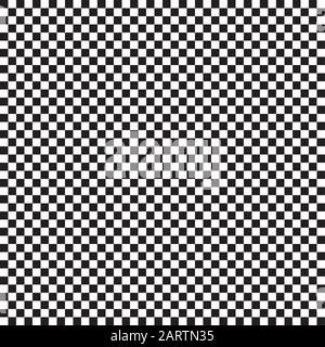 Nahtloser Vektor Schach oder Schachbrett Muster Stock Vektor