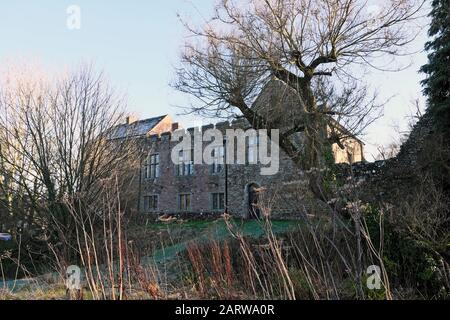 St. Briavels Castle (12. Jahrhundert) heute eine YHA-Jugendherberge am Rande des Forest of Dean in der Nähe von Lydney in Gloucestershire, England, Großbritannien KATHY DEWITT Stockfoto