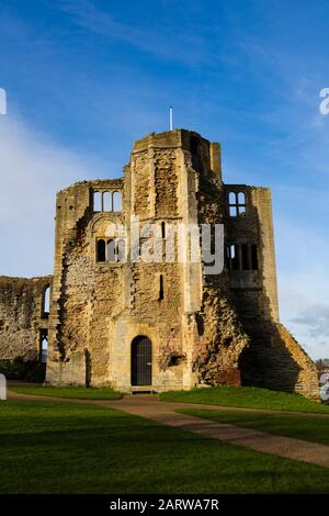 Newark Castle Ruins, Newark upon Trent, Nottinghamshire, England. Stockfoto