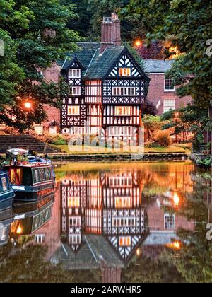 Das Packet House in Worsley am Bridgwater Canal Stockfoto