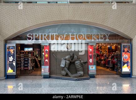 Spirit of Hockey Retail Store, Brookfield Place, Toronto, Ontario, Kanada Stockfoto