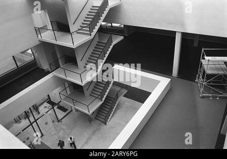 Van Goghmuseum in Amsterdam wird in Kürze eröffnet Datum: 18. Januar 1973 Standort: Amsterdam, Noord-Holland Schlüsselwörter: Museen Institutionenname: Rijksmuseum Vincent van Gogh Stockfoto