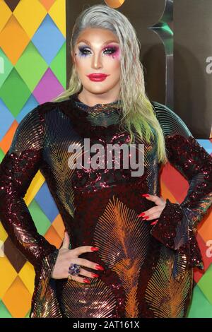 London, Großbritannien. Januar 2020. Die Vivienne bei der Weltpremiere von "Birds of Prey: And the Fantabulous Emancipation of One Harley Quinn" im Odeon BFI IMAX Waterloo Credit: Sopa Images Limited/Alamy Live News Stockfoto