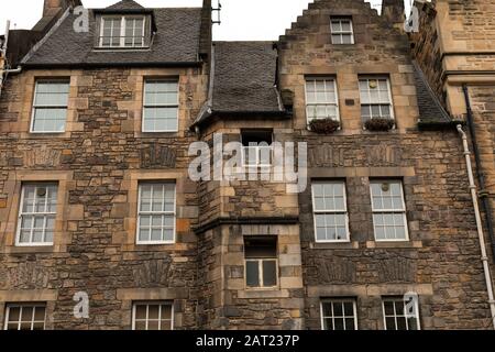 Bild des historischen Gebäudes in Edinburgh, Schottland Stockfoto