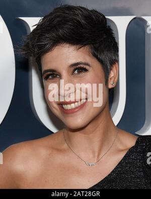 29. Januar 2020, Hollywood, CA, USA: Ashly Burch besucht die Premiere von Apple TV+s "'Mythic Quest: Raven's Banquet' im Cinerama Dome. (Bild: © Billy Bennight/ZUMA Wire) Stockfoto