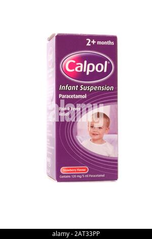 Calpol, Paracetamol für Babys Stockfoto