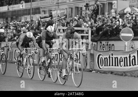 Radweltmeisterschaften auf dem Nurburgring 1966, Nummer 5 Dolman in Aktion am Schlagwort Datum: 27. August 1966 Schlagwörter: Radsport, Weltmeisterschaften Stockfoto