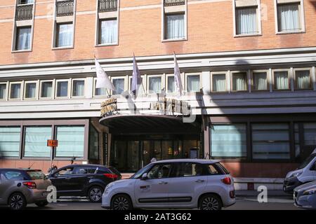 ROMA- HOTEL PALADINO Stockfoto