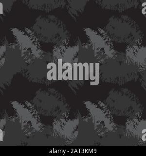 Abstrakte Pinselstriche Camouflage Seamless Pattern - Dieses abstrakte Camouflage-Muster mit Pinselstrichen eignet sich für Modedrucke, Muster und Bac Stock Vektor