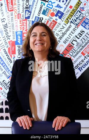 Roma, Italien. Januar 2020. Nunzia Catalfo Rom 30. Januar 2020. Italienische Labour-Ministerin Nunzia Catalfo auf Pressekonferenz im Sitz der ausländischen Presse Foto Samantha Zucchi Insidefoto Credit: Insidefoto srl/Alamy Live News Stockfoto