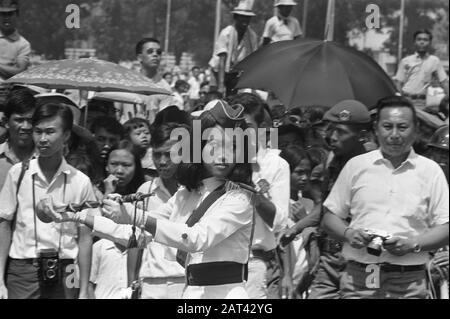 Indonesien, Jakarta, Paradedatum: 20. August 1971 Ort: Indonesien, Indonesien, Jakarta Schlüsselwörter: Paraden Stockfoto