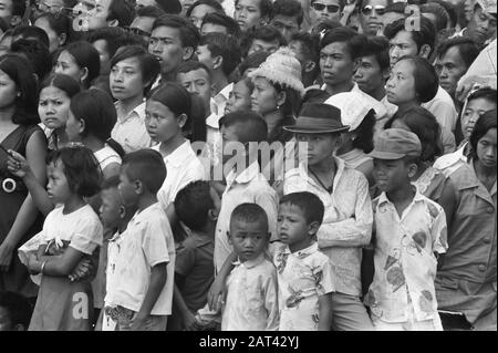 Indonesien, Jakarta, Paradedatum: 20. August 1971 Ort: Indonesien, Indonesien, Jakarta Schlüsselwörter: Paraden Stockfoto