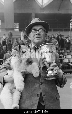 Internationale Hundeausstellung am RAI Datum: 29. April 1962 Schlagwörter: Hunde, Ausstellungen Institutionenname: RAI Stockfoto