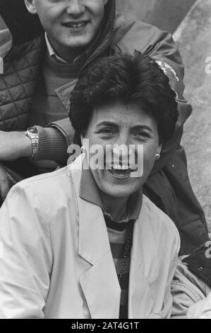 Jährliche Fotostunde Prinzessin Margriet und Familie; Prinzessin Margriet, Schlagzeilen Datum: 5. Juni 1987 persönlicher Name: Margriet, Prinzessin Stockfoto