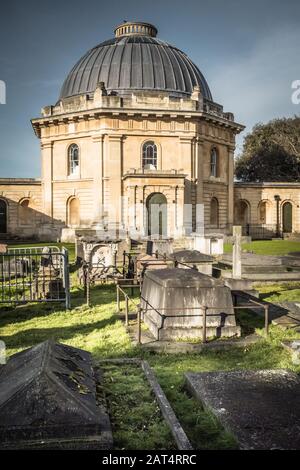 The Chapel, Brompton Cemetery, Fulham Road, Chelsea, London, SW10, Großbritannien Stockfoto