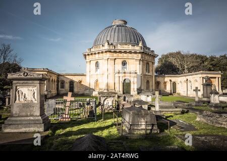 The Chapel, Brompton Cemetery, Fulham Road, Chelsea, London, SW10, Großbritannien Stockfoto