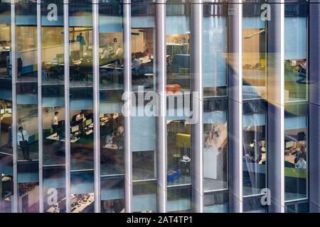 London: Büroangestellte in der City of London Foto: © 2020 David Levenson/Alamy Stockfoto