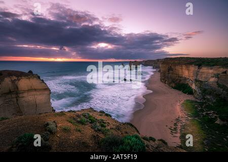 Great Ocean Road, 12 Apostles, Victoria, Australien Stockfoto