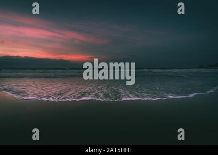 Byron Bay Australien Sonnenuntergang Stockfoto
