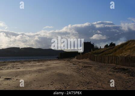 Broughty Castle, Broughty Ferry Dundee, Januar 2020 Stockfoto