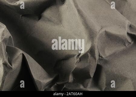 Schwarz Bunt Zerknitterte Cardstock Abstrakte Hintergrundtextur Stockfoto