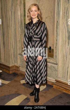 New York, NY, USA. Januar 2020. Erin Davie Photo Call for DIANA: A TRUE MUSICAL STORY on Broadway Cast Meet and Greet, Lotte New York Palace Hotel, New York, NY 30. Januar 2020. Gutschein: Jason Smith/Everett Collection/Alamy Live News Stockfoto