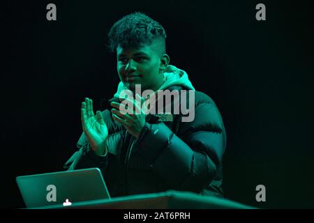 Milano 30 Gennaio 2020 Matsby in apertura ad Alfa ( il primo concert live del Benvenuti a Wanderlust Tour ) al Fabrique © Andrea Ripamonti / Alamy Stockfoto