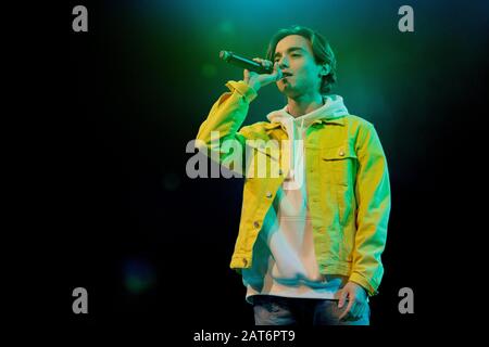 Milano 30 Gennaio 2020 Matsby in apertura ad Alfa ( il primo concert live del Benvenuti a Wanderlust Tour ) al Fabrique © Andrea Ripamonti / Alamy Stockfoto