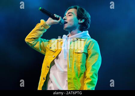 Milano 30 Gennaio 2020 Matsby in apertura ad Alfa ( il primo concert live del Benvenuti a Wanderlust Tour ) al Fabrique © Andrea Ripamonti / Alamy Stockfoto