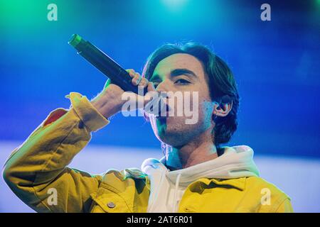 Milano 30 Gennaio 2020 Matsby in apertura ad Alfa ( il primo concert live del Benvenuti a Wanderlust Tour ) al Fabrique © Andrea Ripamonti / Alamy Stockfoto