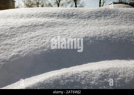 Abstrakte Szenen aus Niseko, Hokkaido, Japan Stockfoto