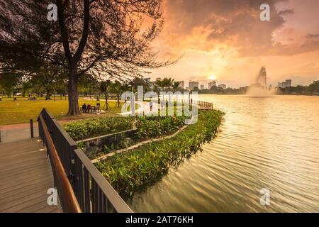 Titiwangsa Recreational Park in Kuala Lumpur Stockfoto