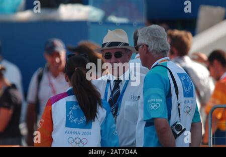 20040821 Olympische Spiele Athen Griechenland [Rowing-Sat-Finaltag] Schinias. Foto Peter Spurrier E-Mail images@intersport-images.com [Pflichtgutschrift Peter Spurrier/ Intersport Images] Stockfoto