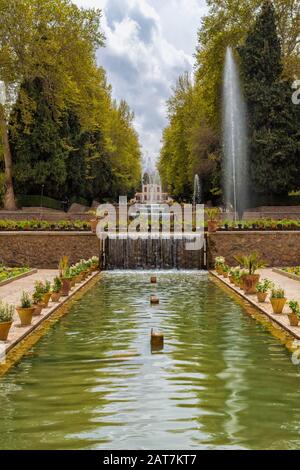 Shazdeh Mahan Garden oder Prince's Garden, Mahan, Provinz Kerman, Iran Stockfoto