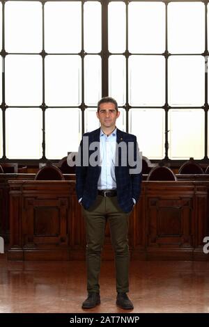 Parma Bürgermeister Federico Pizzarotti Porträt Foto © Sandro Michahelles/Sintesi/Alamy Foto Stockfoto