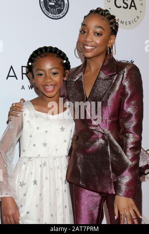 30. Januar 2020, Beverly Hills, CA, USA: Los ANGELES - 30. JANUAR: Faithe Herman, Eris Baker bei den 35. Artios Awards im Beverly Hilton Hotel am 30. Januar 2020 in Beverly Hills, CA (Credit Image: © Kay Blake/ZUMA Wire) Stockfoto