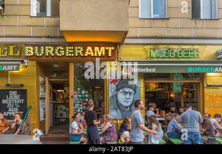 Burgeramt, Fast-Food-Restaurant Stockfoto