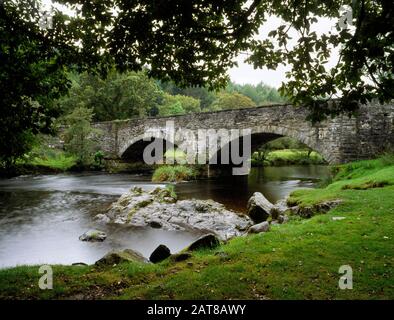 Pont Ty-Hyll oder Ty Hyll Bridge, River Llugwy, Capel Curig, Conwy, North Wales. Gebaut von Thomas Telford als Teil seiner London to Holyhead Road. C 19 Stockfoto