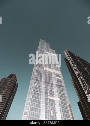 Tower 42, 22 Bishopgate, 122 Leadenhall Street, City of London Landscape, City of London, England, Großbritannien, GB. Stockfoto