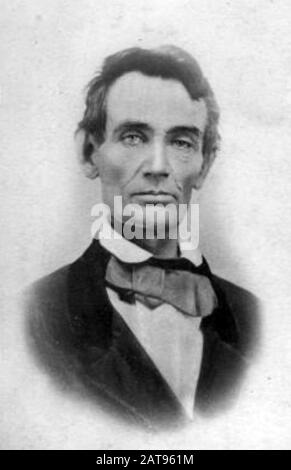 Abraham LINCOLN (1809-1865) amerikanischer Staatsmann um 1850 Stockfoto